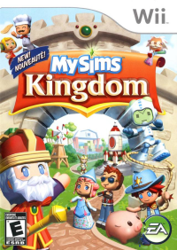 MySims Kingdom Wii US box art